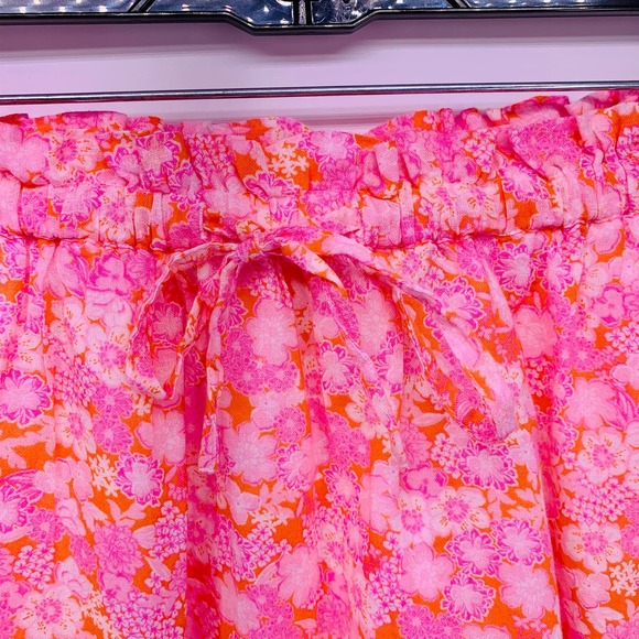 Abound Coral Pink Tarry Floral Mini Skirt Womens Size XS - Picture 3 of 9